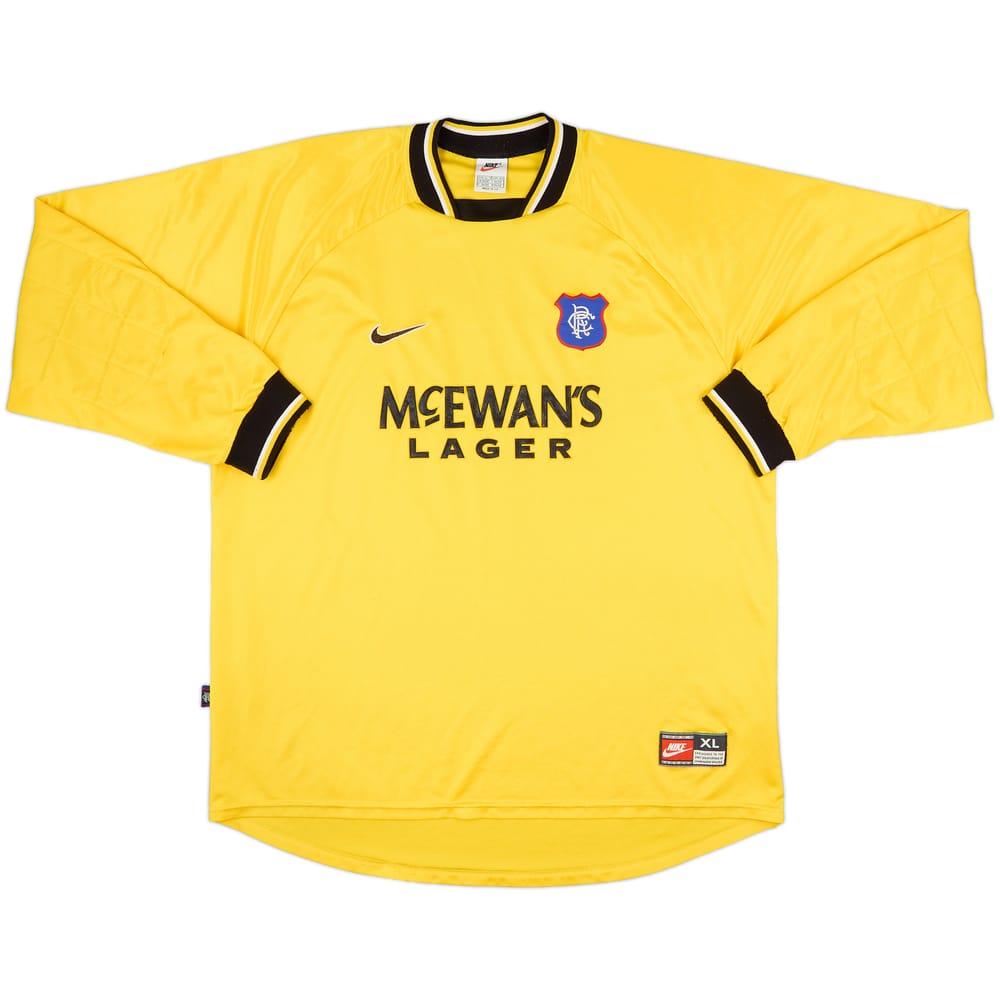 1997-99 Rangers GK Shirt - 9/10 - (XL)