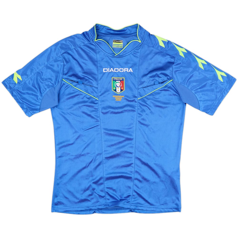 2013-14 Italy Diadora Referee Shirt - 9/10 - (M)