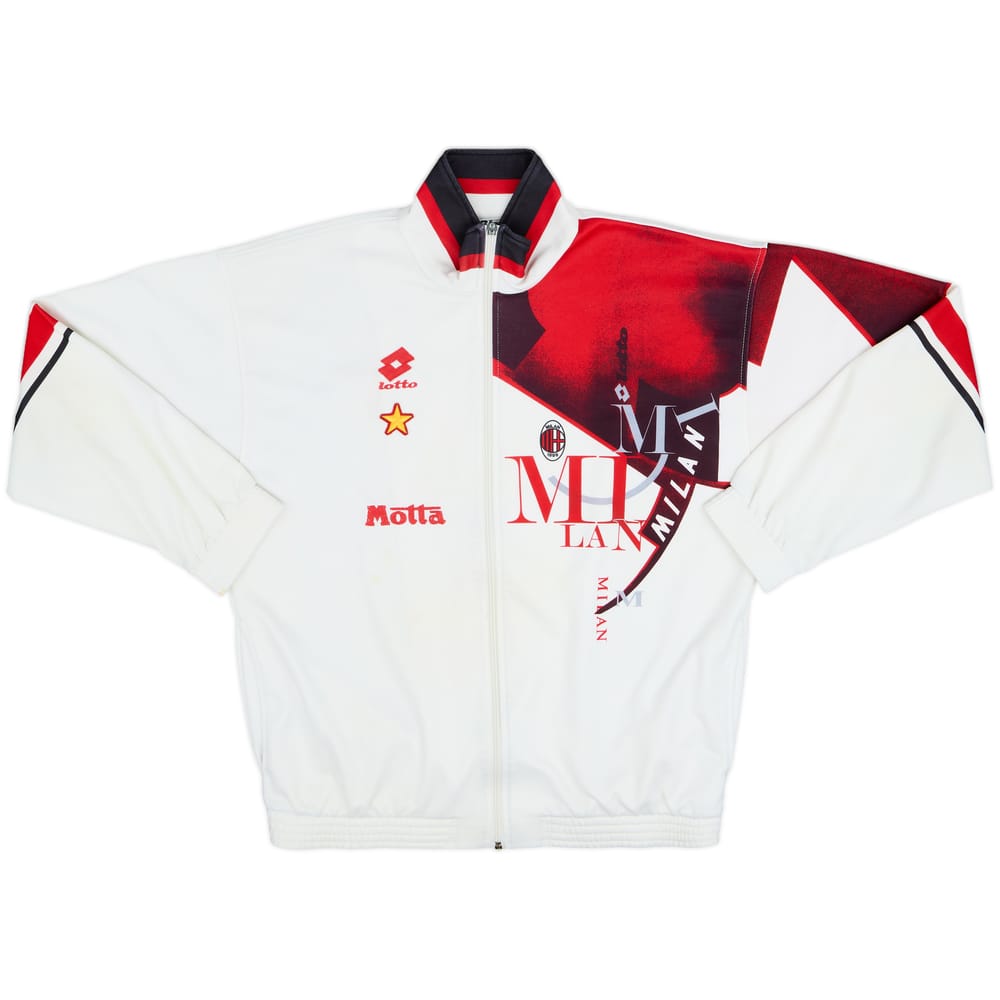 1993-94 AC Milan Lotto Track Jacket - 8/10 - (XL)