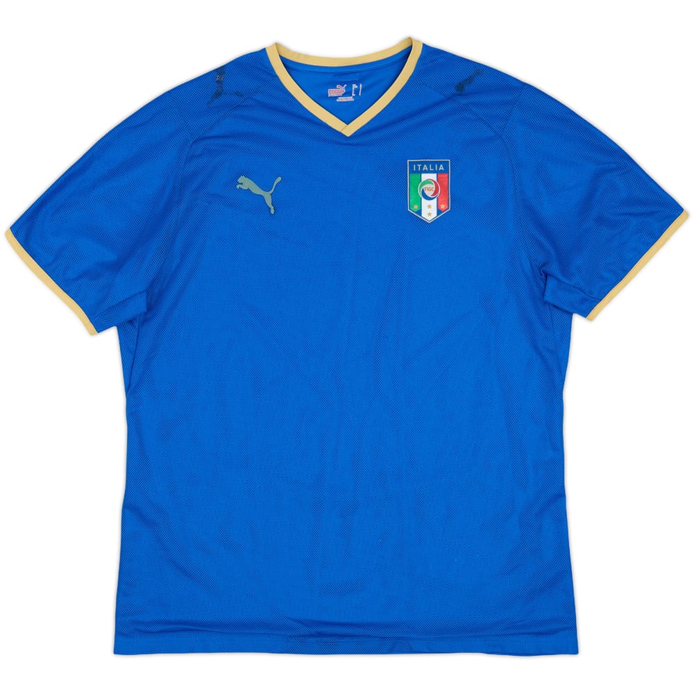 2007-08 Italy Home Shirt - 4/10 - (L)