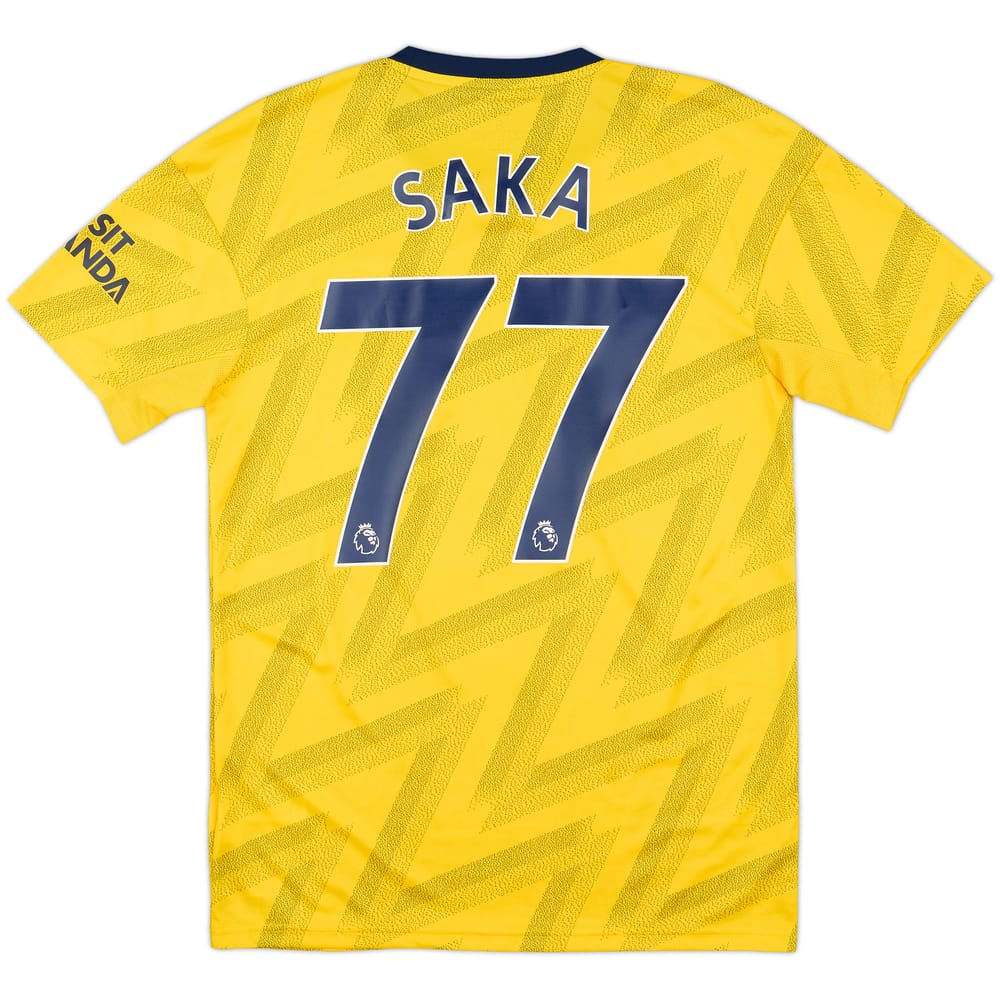 2019-20 Arsenal Away Shirt Saka #77 - 10/10 - (S)