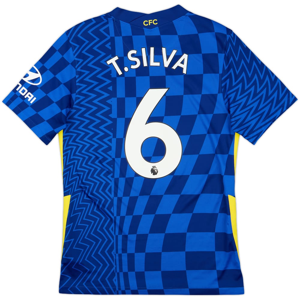 2021-22 Chelsea Home Shirt T.Silva #6 - 10/10 - (S)