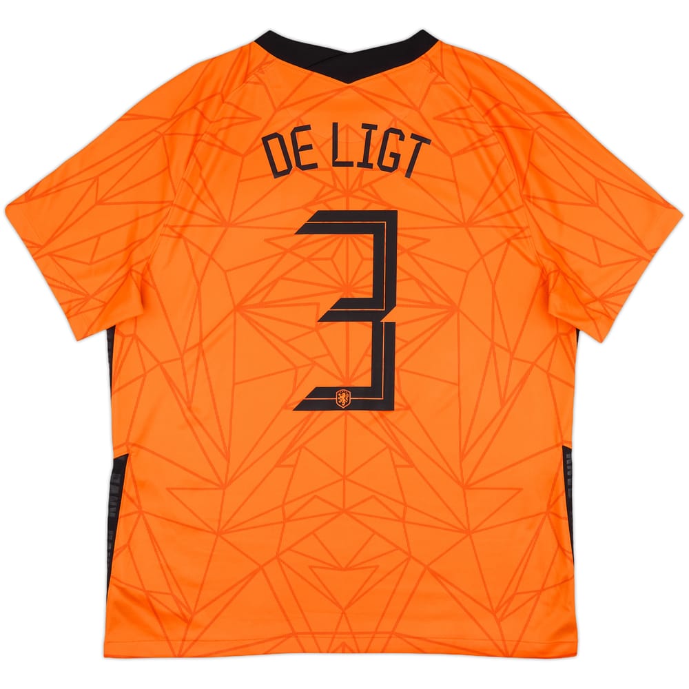 2020-21 Netherlands Home Shirt de Ligt #3 - 10/10 - (XL)