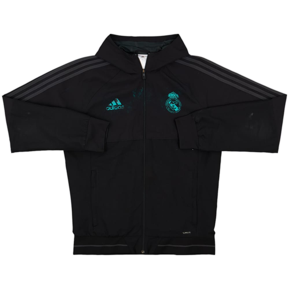 2017-18 Real Madrid adidas Hooded Track Jacket - 4/10 - (L)