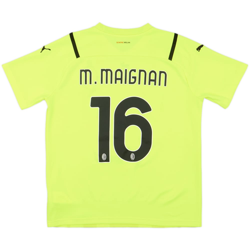 2022-23 AC Milan GK S/S Shirt M. Maignan #16 - 9/10 - (L.Boys)