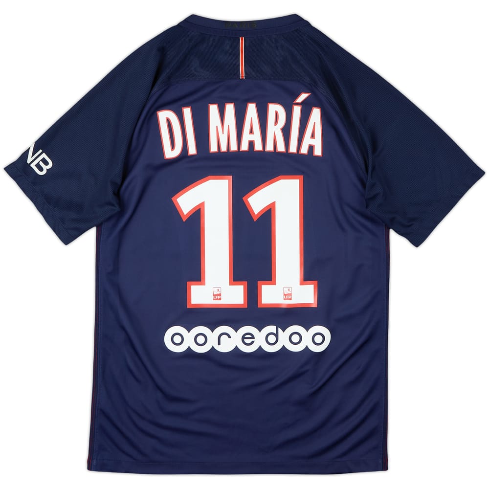 2016-17 Paris Saint-Germain Home Shirt Di Maria #11 - 6/10 - (S)