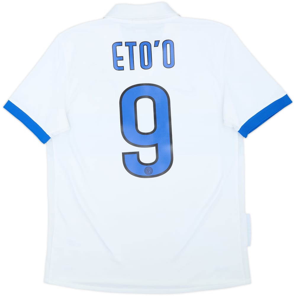 2009-10 Inter Milan Away Shirt Eto'o #9 - 7/10 - (M)