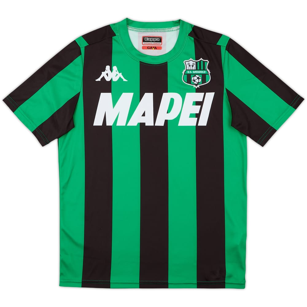 2017-18 Sassuolo Kappa Training Shirt - 10/10 - (13-14 Years)