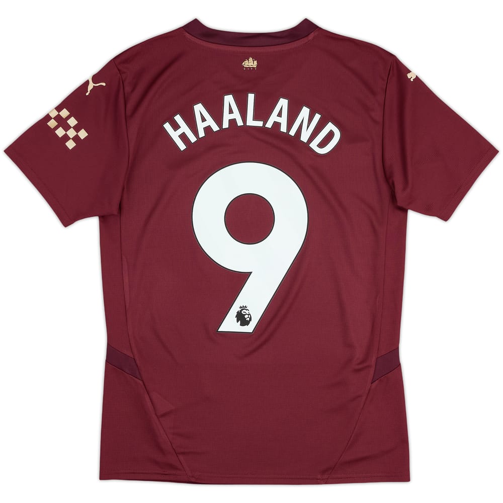 2024-25 Manchester City Third Shirt Haaland #9 - 8/10 - (S)