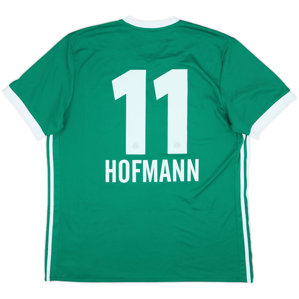 2017-18 Rapid Vienna Signed Home Shirt Hofmann #11 - 7/10 - (XL)