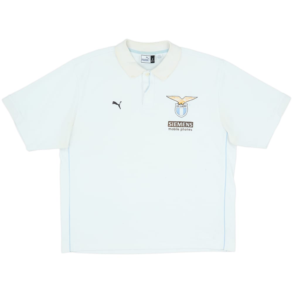 2001-02 Lazio Puma Polo Shirt - 8/10 - (L)