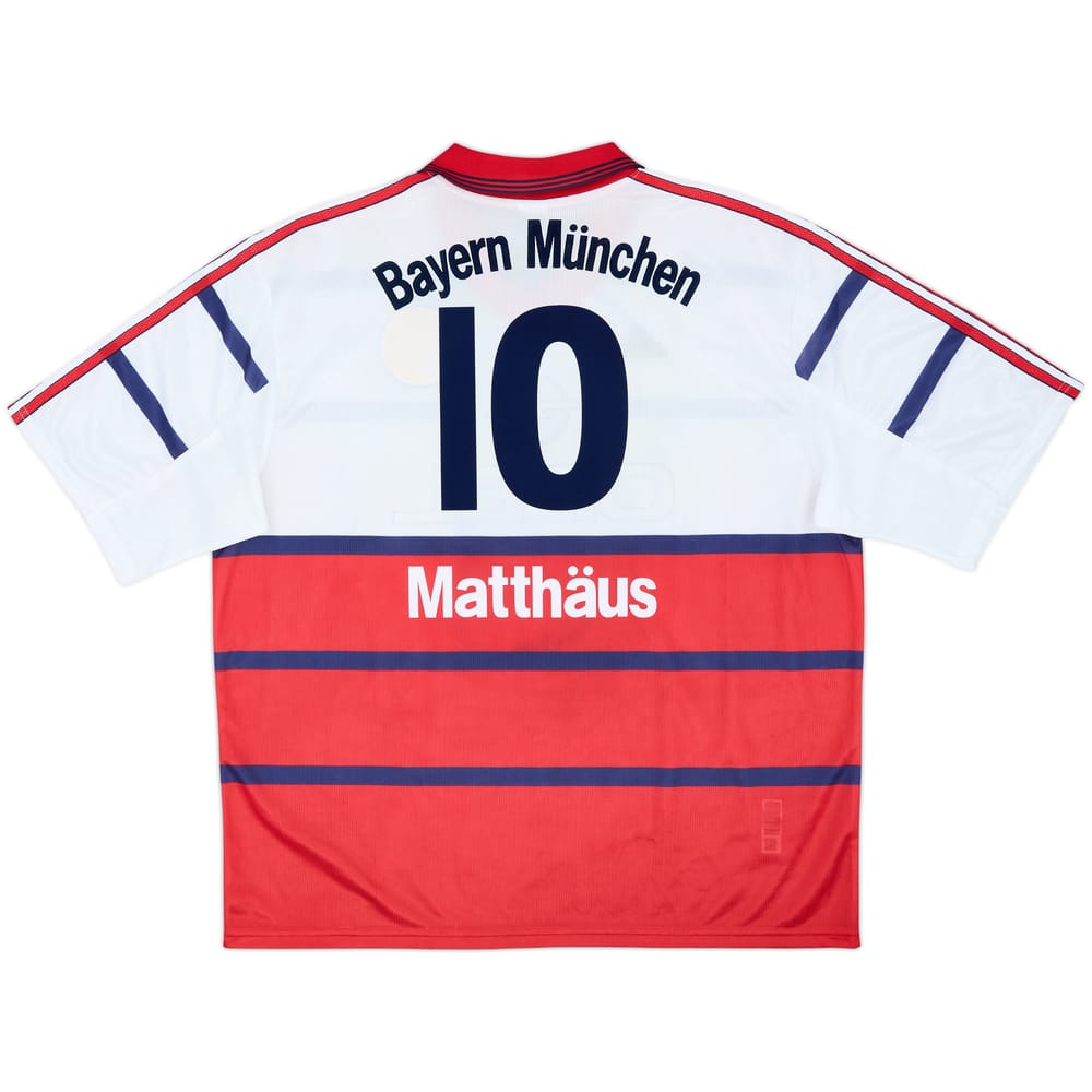 1998-00 Bayern Munich Away Shirt Matthaus #10 (XXL)