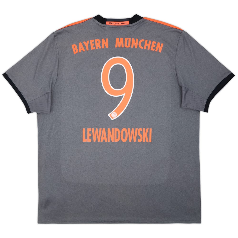 2016-17 Bayern Munich Away Shirt Lewandowski #9 - 5/10 - (XL)