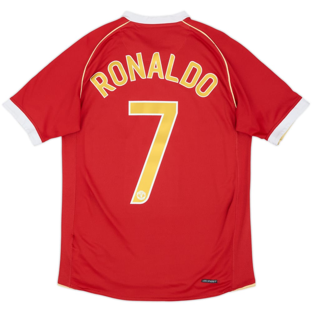 2006-07 Manchester United Home Shirt Ronaldo #7 - 6/10 - (S)