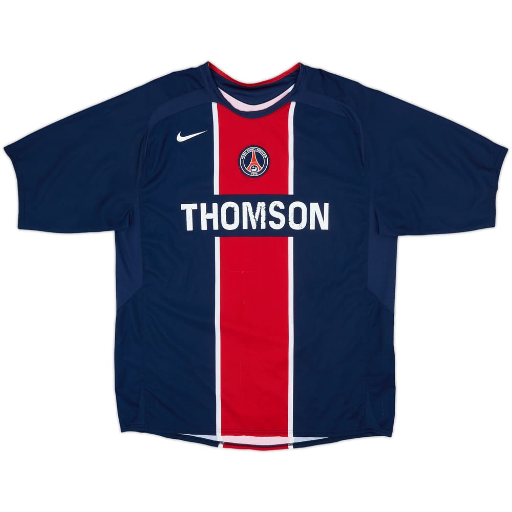 2004-05 Paris Saint-Germain Home Shirt - 5/10 - (L)
