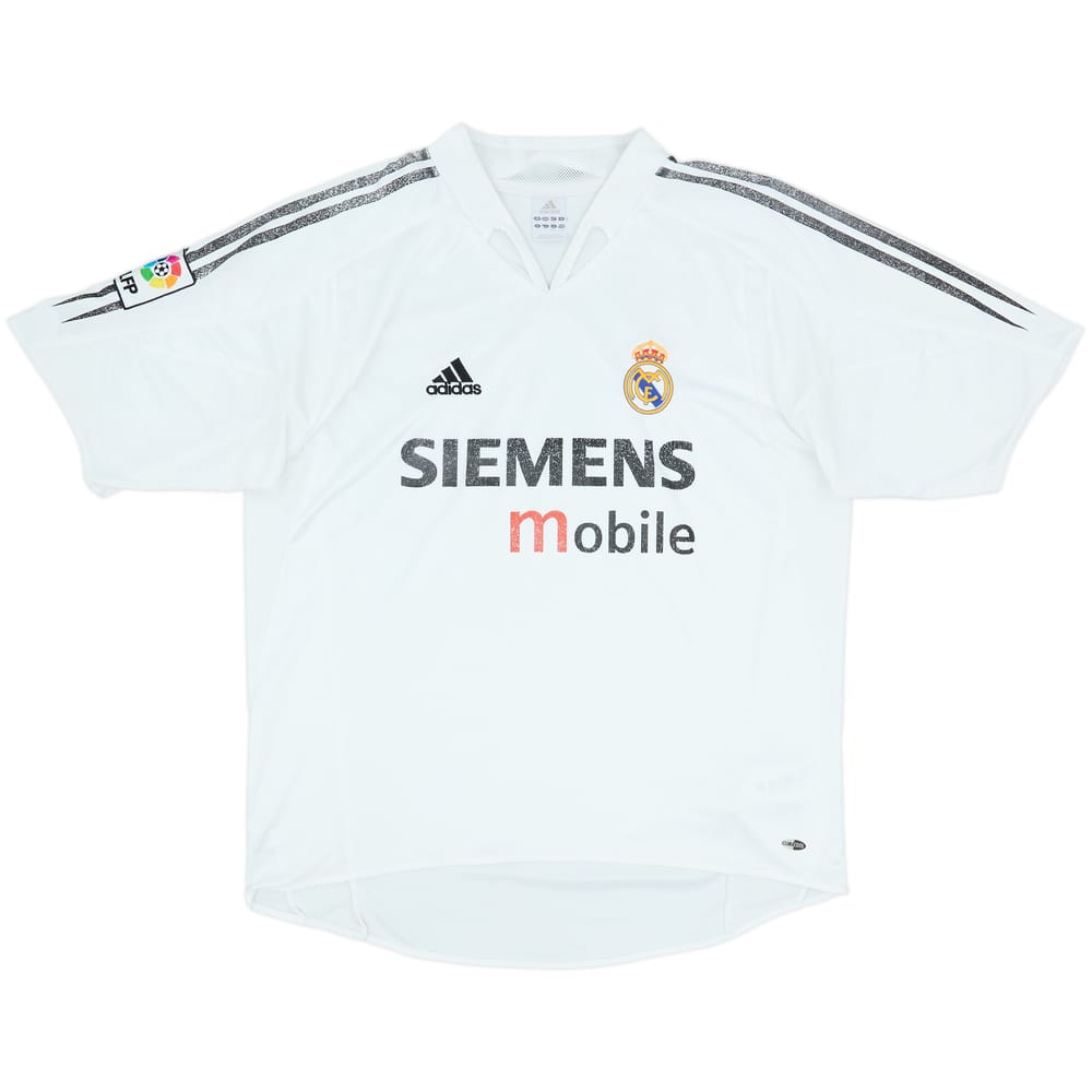 2004-05 Real Madrid Home Shirt - 5/10 - (L)
