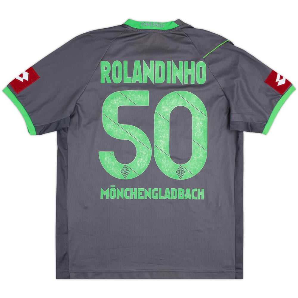 2011-12 Borussia Monchengladbach Away Shirt Rolandinho #50 - 5/10 - (M)