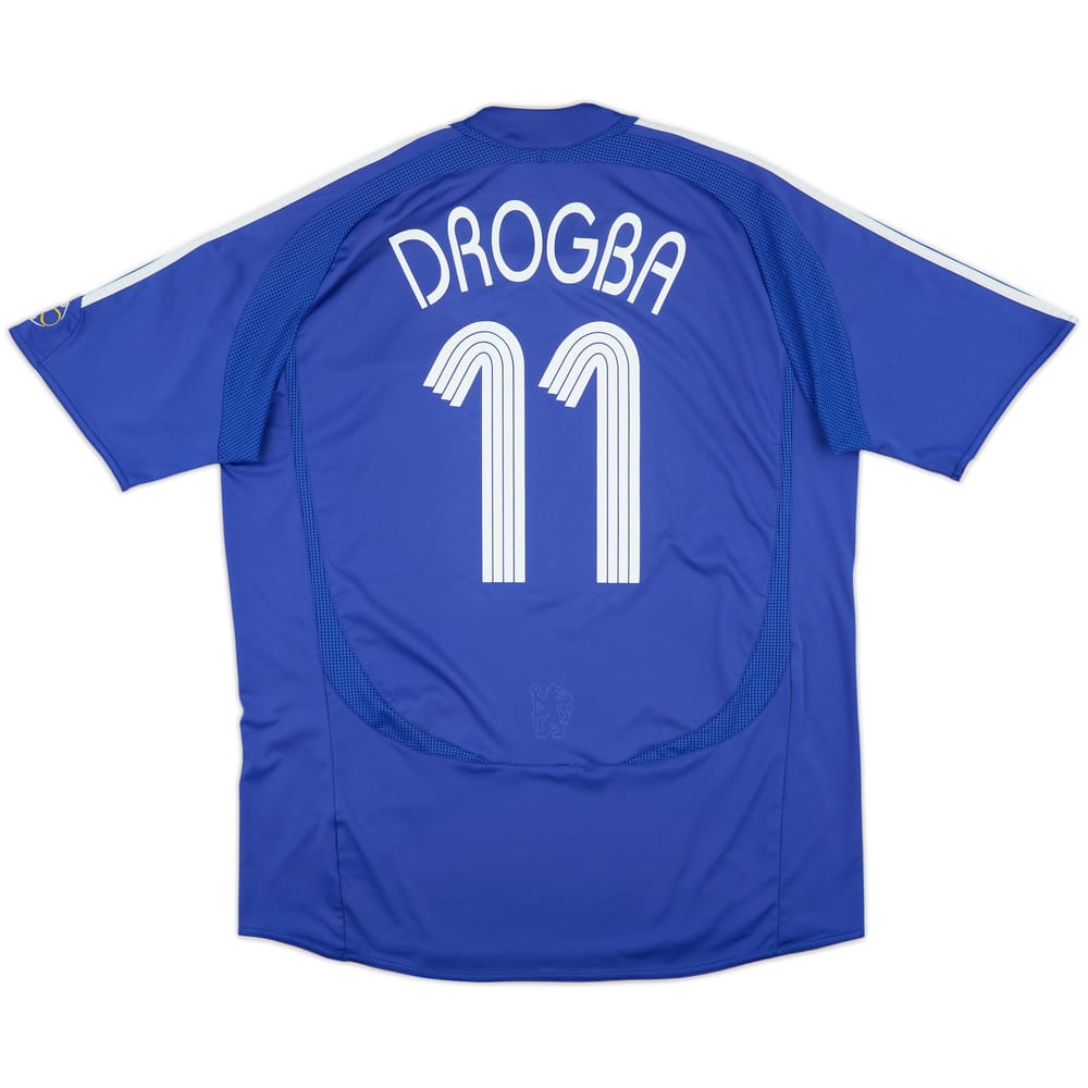 2006-08 Chelsea Home Shirt Drogba #11 - 4/10 - (XL)