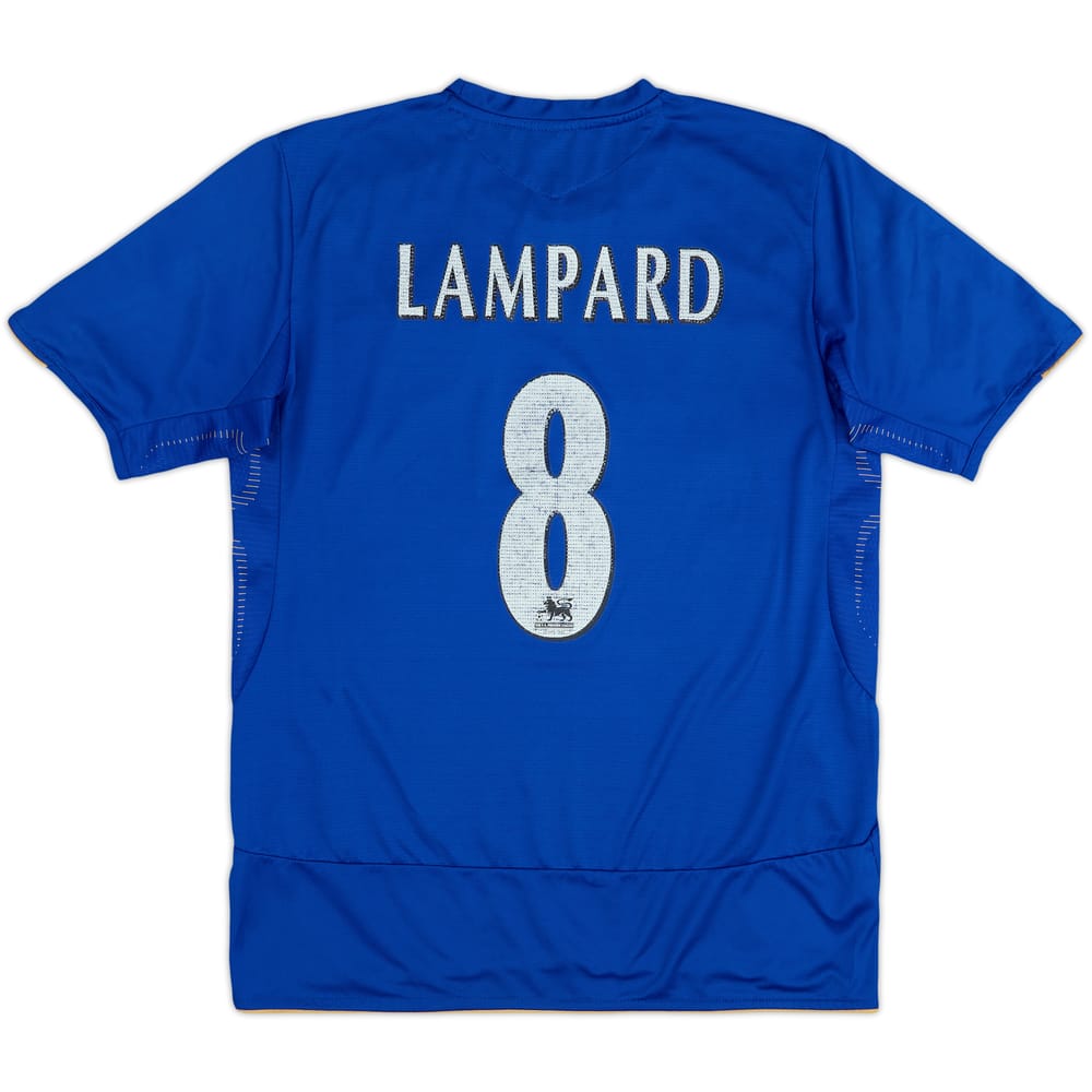 2005-06 Chelsea Centenario Camiseta Local Lampard #8 - 5/10 - (L)