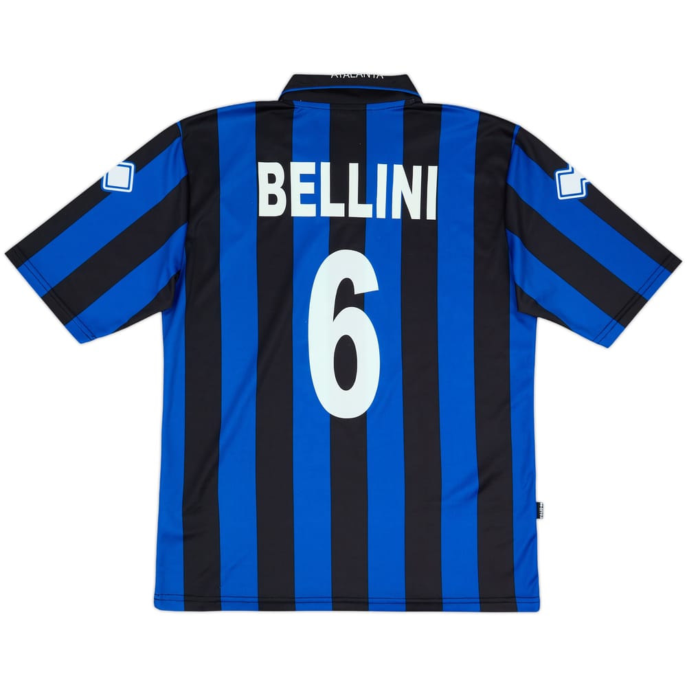 2007-08 Atalanta Home Shirt Bellini #6 - 8/10 - (L)