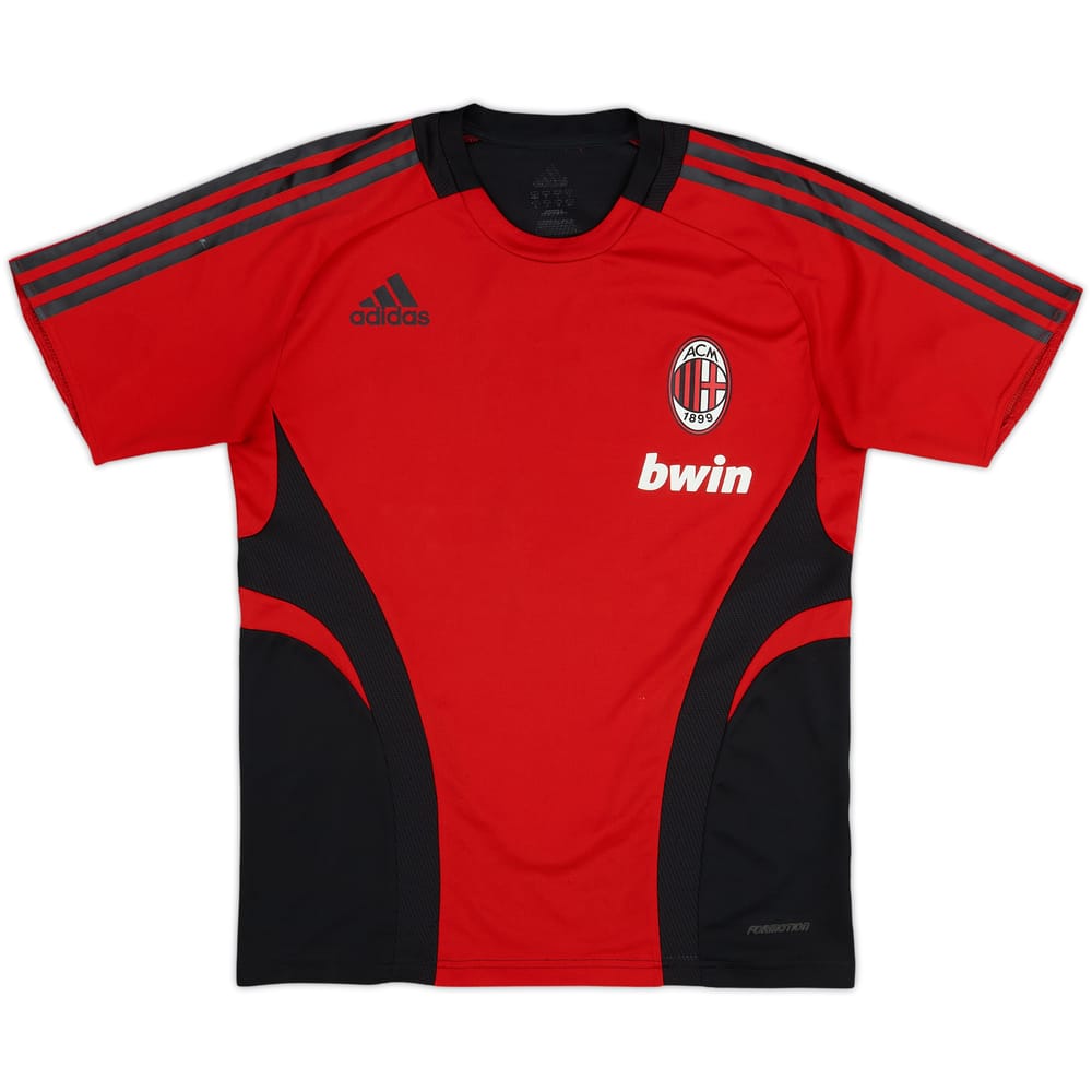 2008-09 AC Milan adidas Formotion Camiseta de Entrenamiento - 8/10 - (M)
