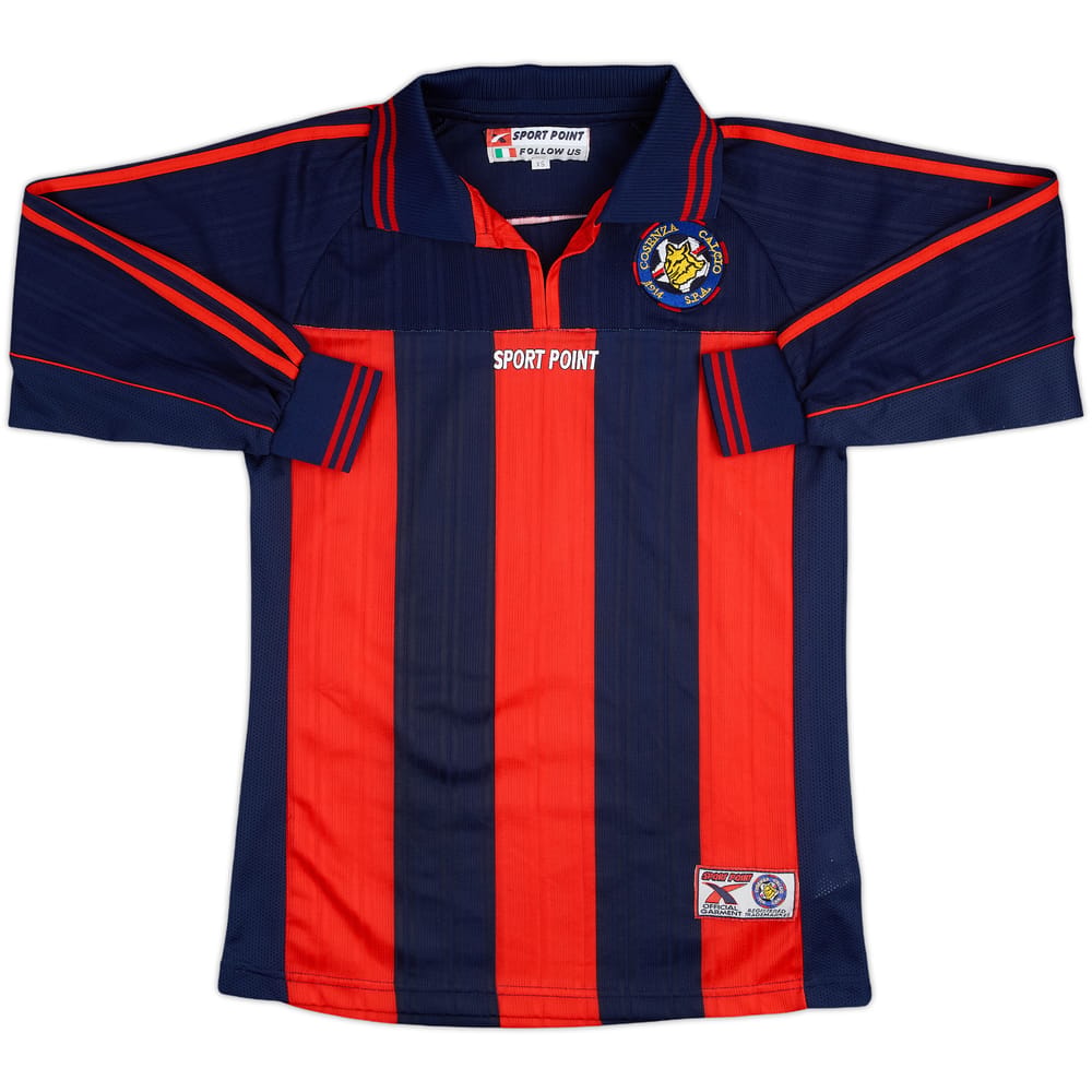 2002-03 Cosenza Home L/S Shirt - 8/10 - (XS)