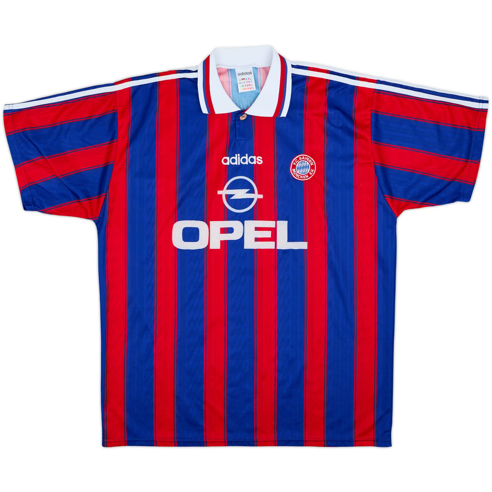 1995-97 Bayern Munich Home Shirt #3 - 6/10 - (XL)