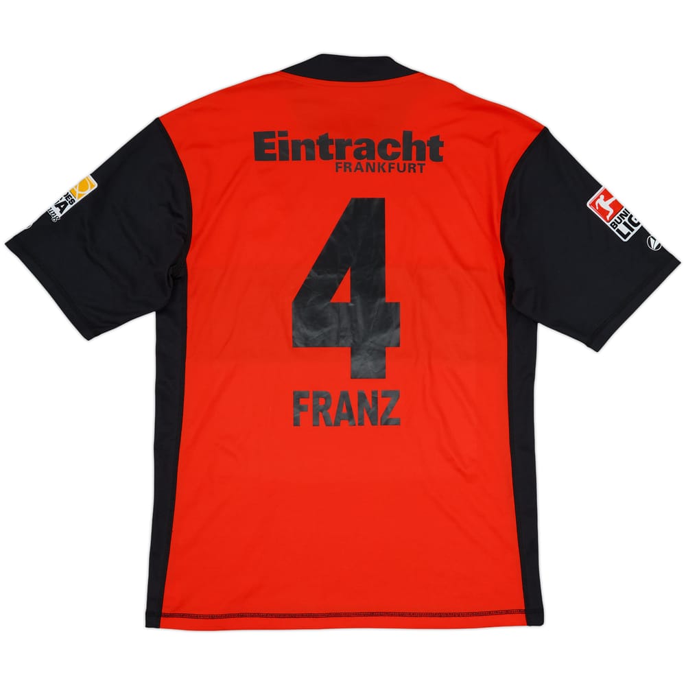 2009-10 Eintracht Frankfurt Home Shirt Franz #4 - 8/10 - (M)