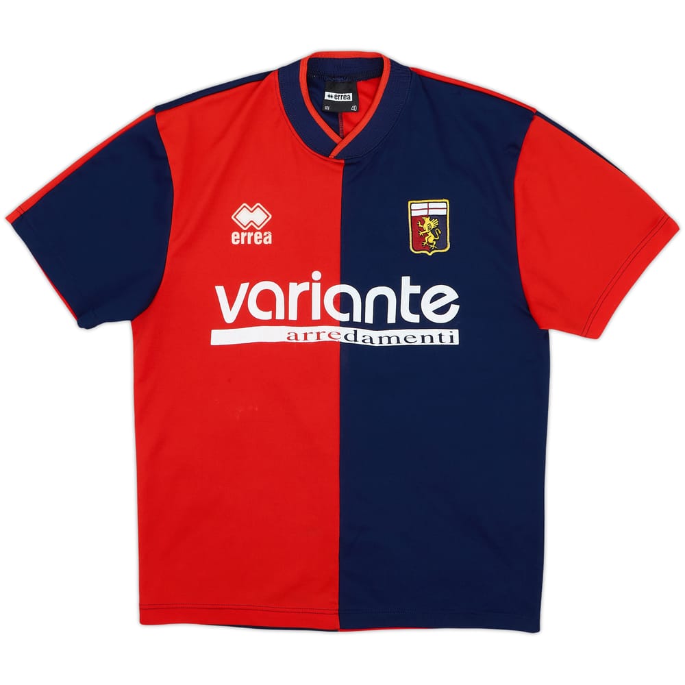 2004-05 Genoa Youth Home Shirt #17 - 8/10 - (15-16 Years)