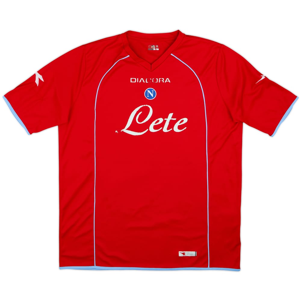 2008-09 Napoli Away Shirt - 5/10 - (XL)