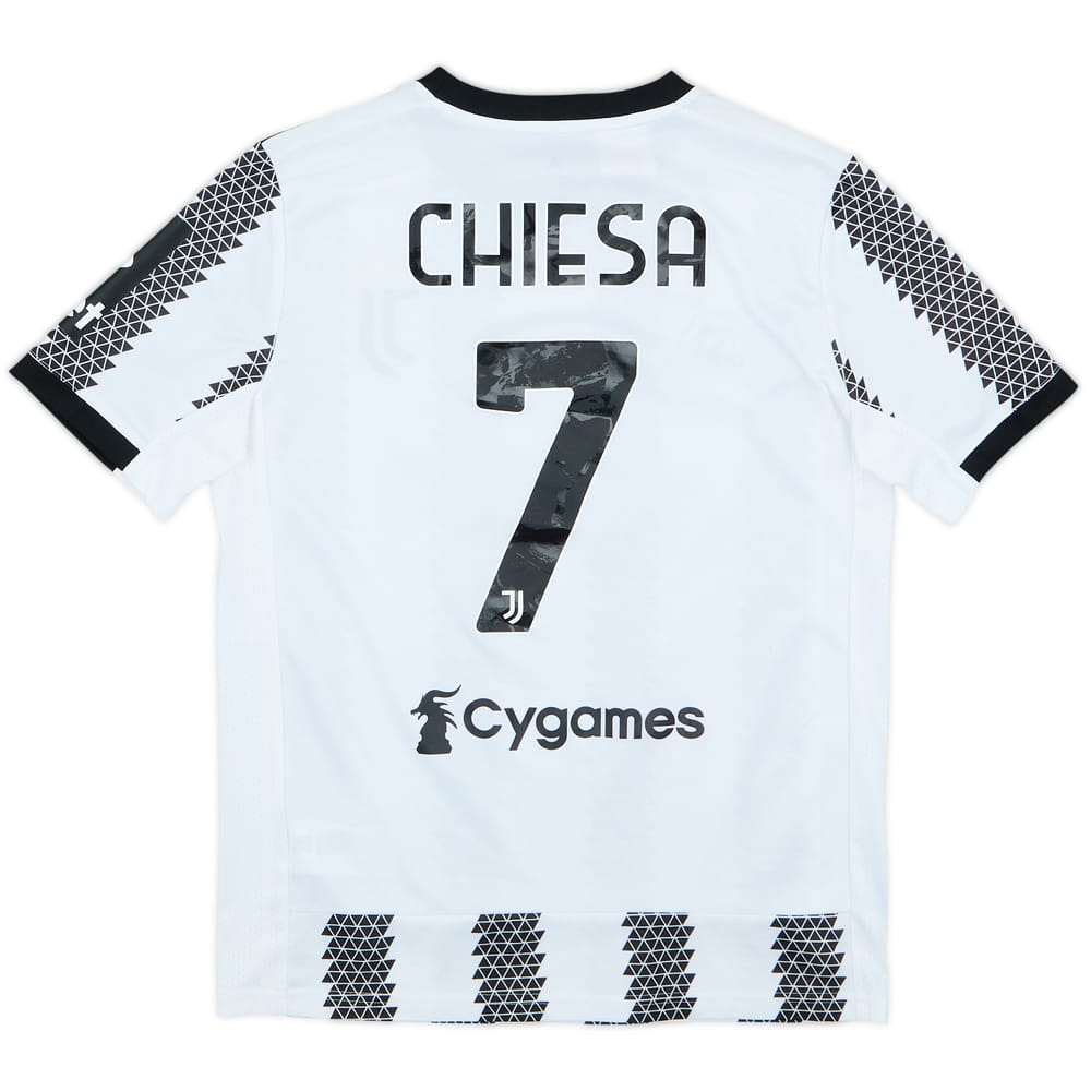 2022-23 Juventus Home Shirt Chiesa #7 - 8/10 - (13-14 Years)