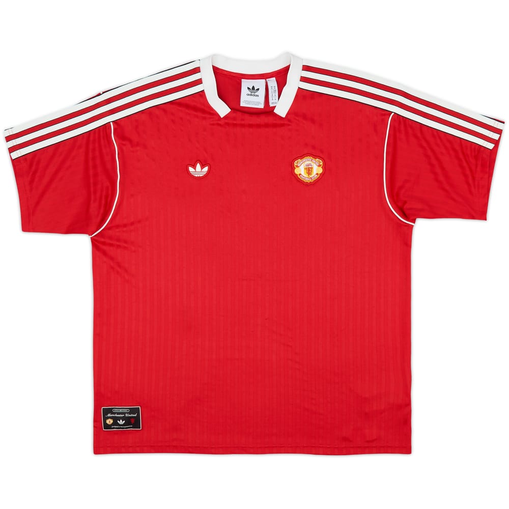 2024-25 Manchester United adidas Originals Terrace Icons Shirt - 9/10 - (M)