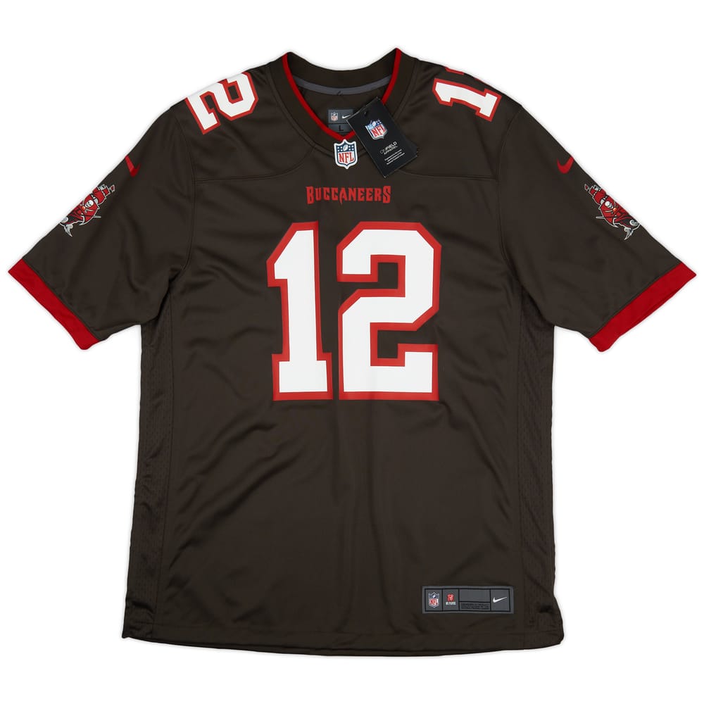 2020-22 Tampa Bay Buccaneers Brady #12 Nike Game Jersey (Alternate) XL - W/Tags