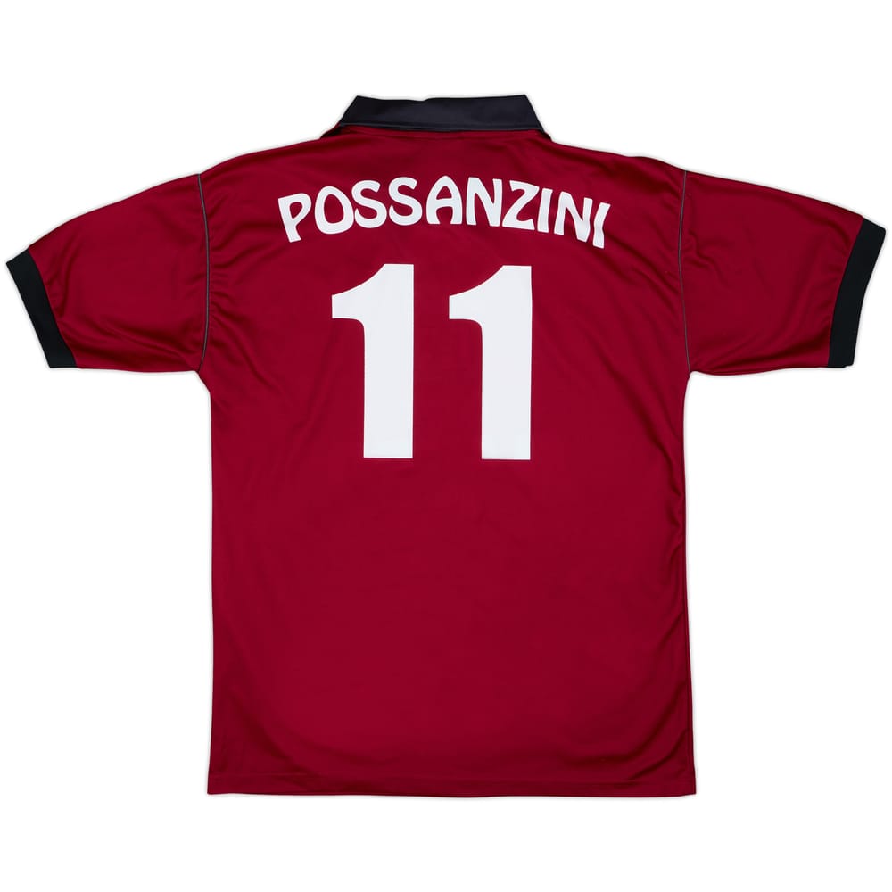 1998-99 Reggina Camiseta de Local Possanzini #11 - 9/10 - (XL)