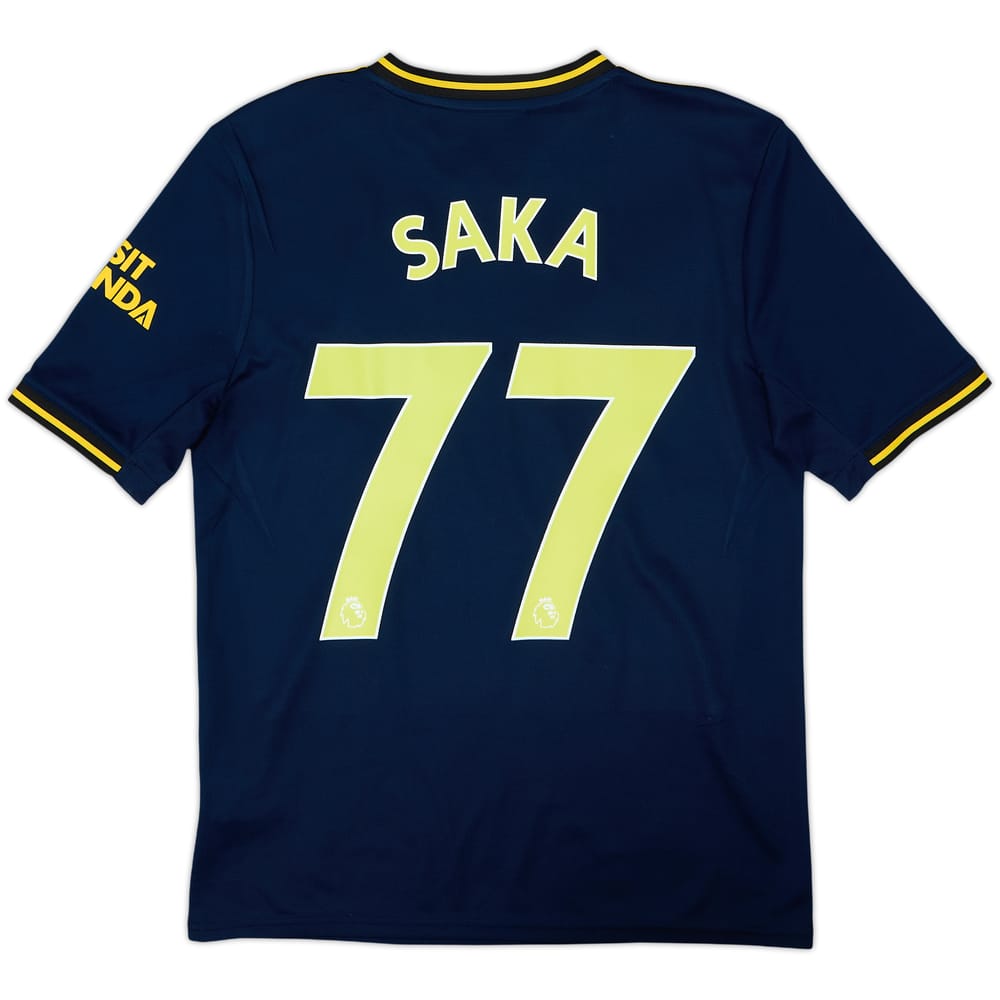2019-20 Arsenal Troisième maillot Saka #77 - 10/10 - (15-16 ans)