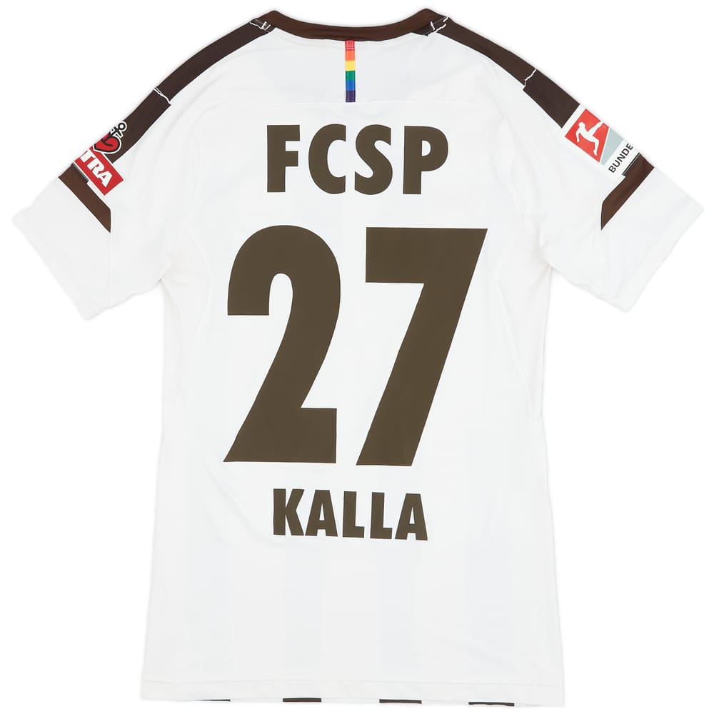 2018-19 St Pauli Away Shirt Kalla #27 - 9/10 - (S)
