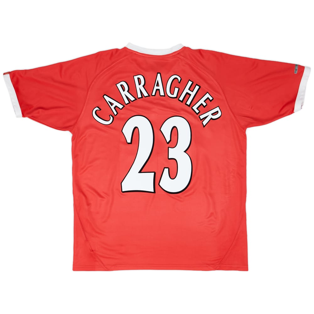 2001-03 Liverpool CL Shirt Carragher #23 - 7/10 - (L)