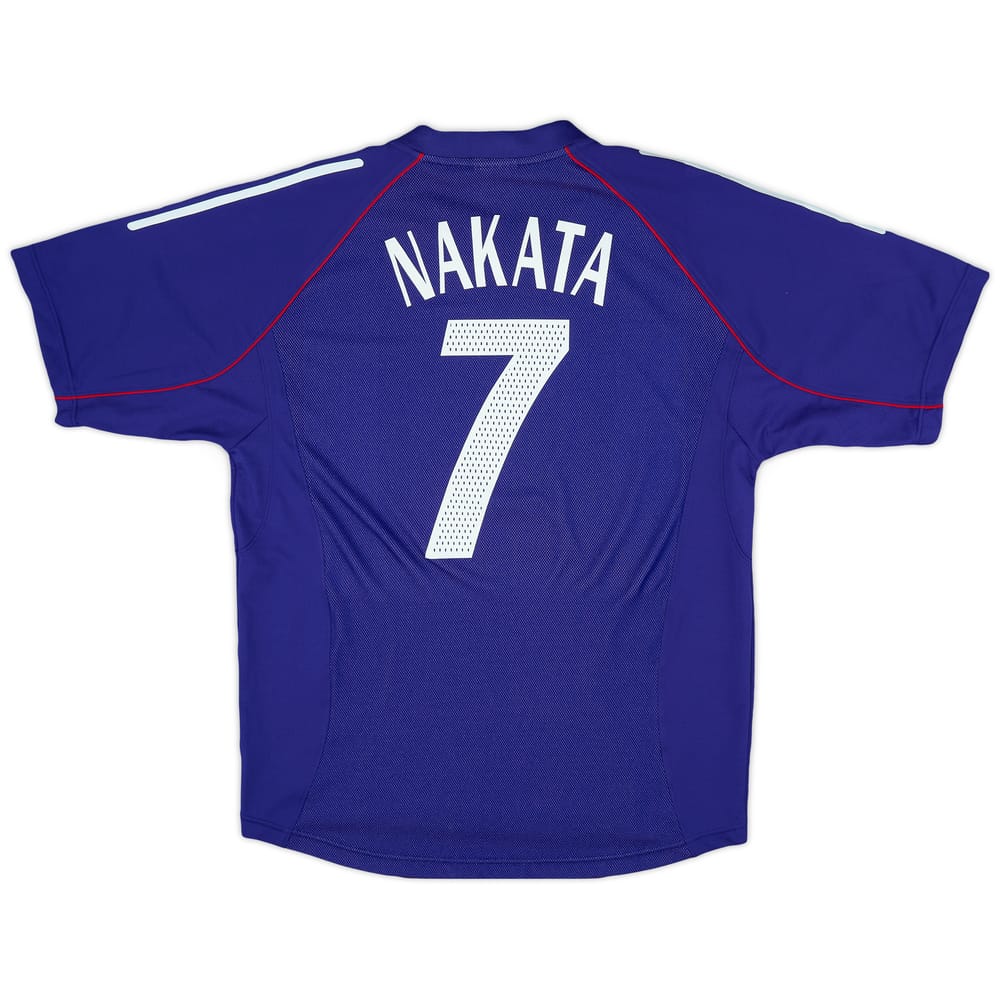 2002-04 Japan Home Shirt Nakata #7 - 8/10 - (XL)