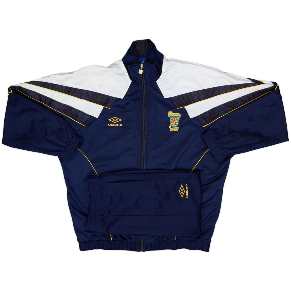 1994-96 Scotland Umbro Tracksuit - 7/10 - (L)