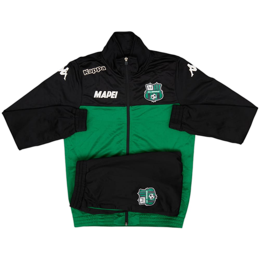 2017-18 Sassuolo Kappa Tracksuit - 9/10 - (S)