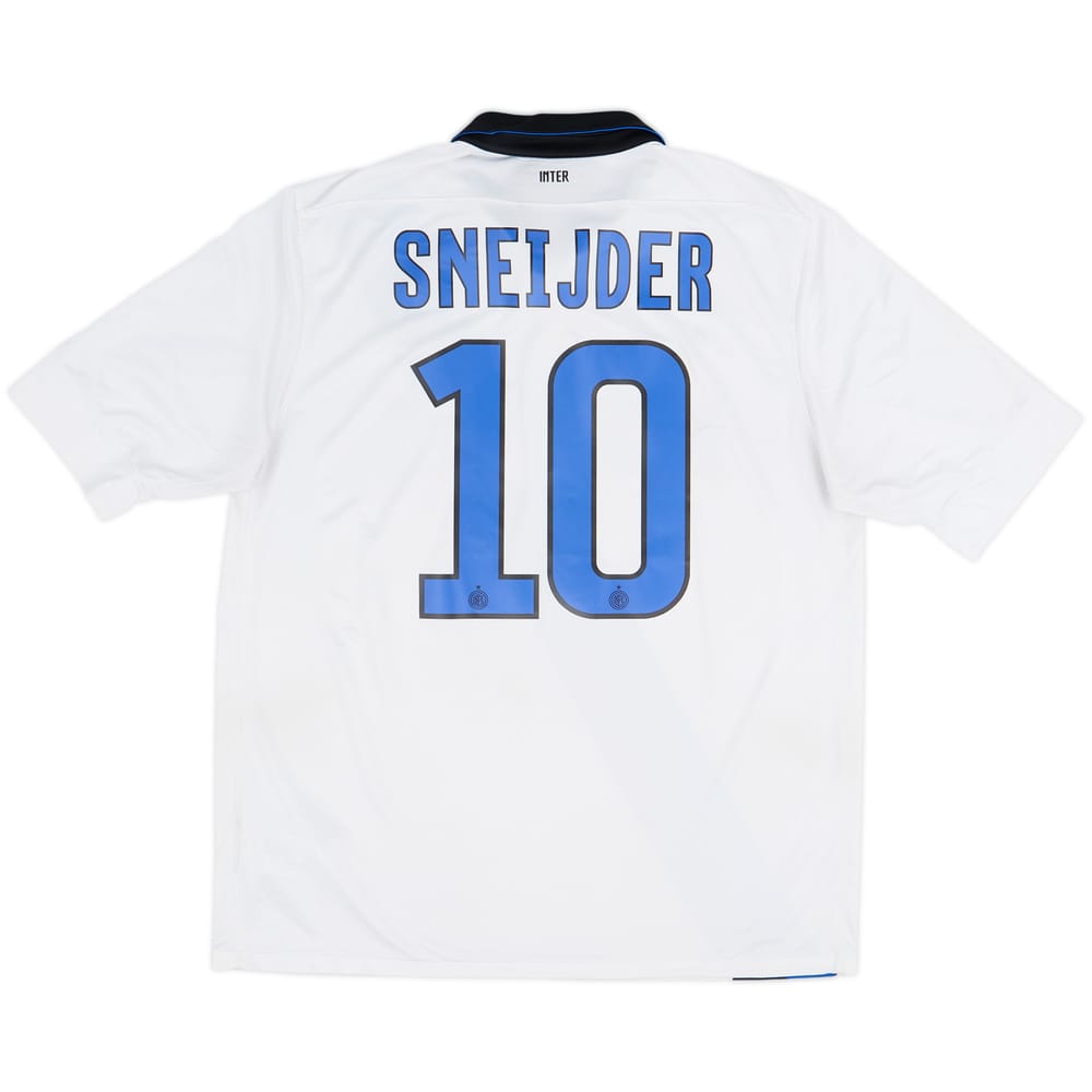 2011-12 Inter Milan Away Shirt Sneijder #10 - 6/10 - (L)