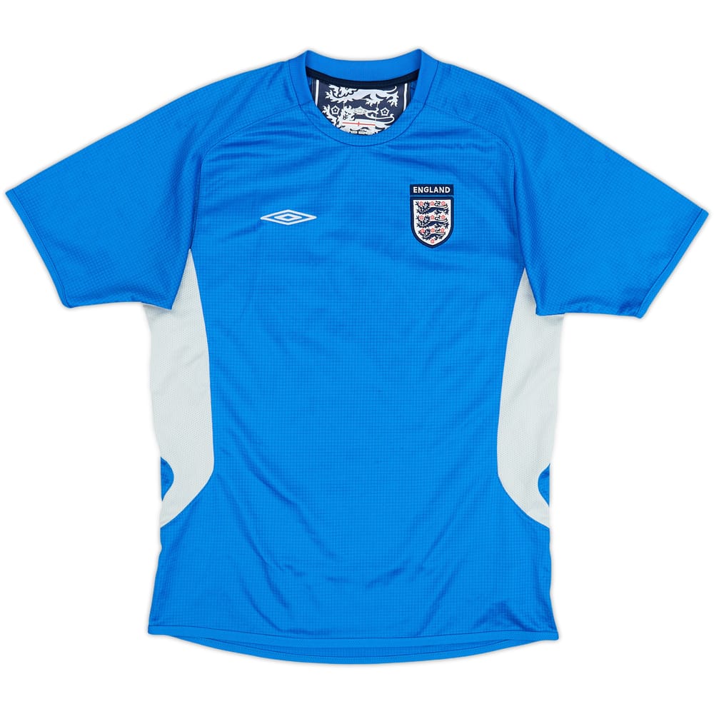 2004-05 England Umbro Training Shirt - 9/10 - (XL.Boys)