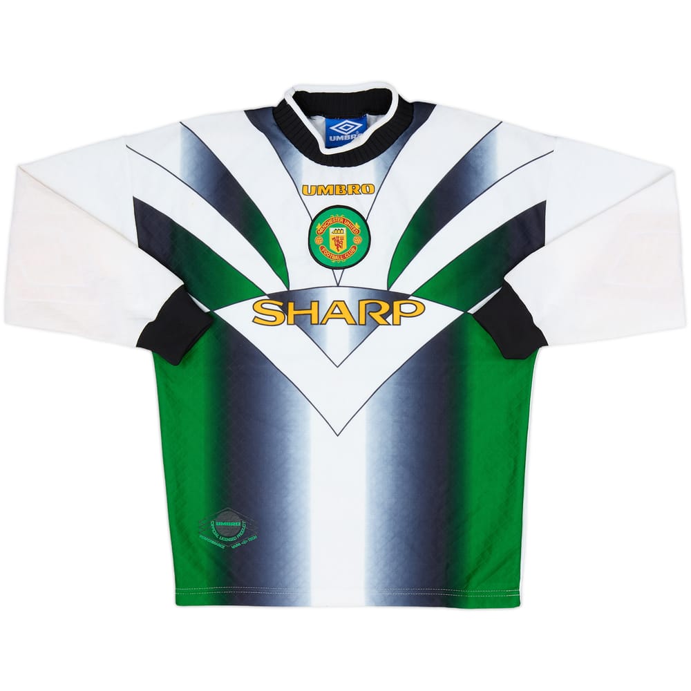1996-97 Manchester United GK Shirt - 5/10 - (L.Boys)