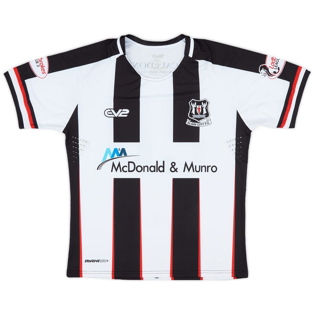 2018-20 Elgin City Match Worn Home Shirt #20