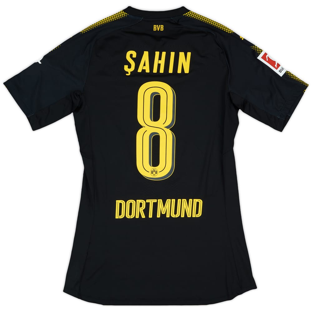 2017-18 Borussia Dortmund Match Issue Away Shirt Sahin #8