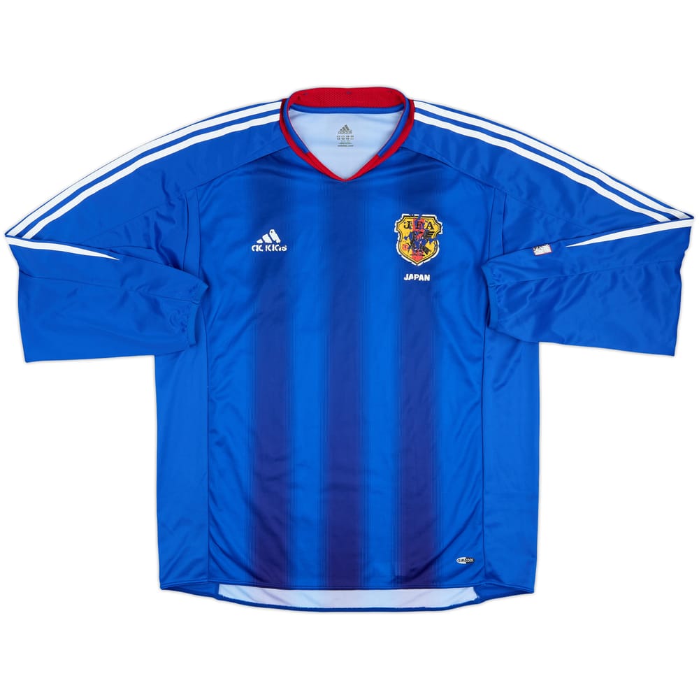 2004-06 Japan Home L/S Shirt - 4/10 - (XXL)