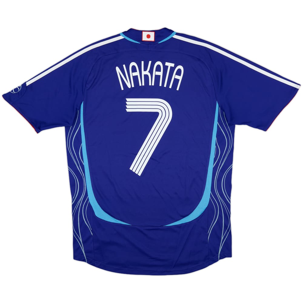2006-08 Japan Home Shirt Nakata #7 - 7/10 - (L)
