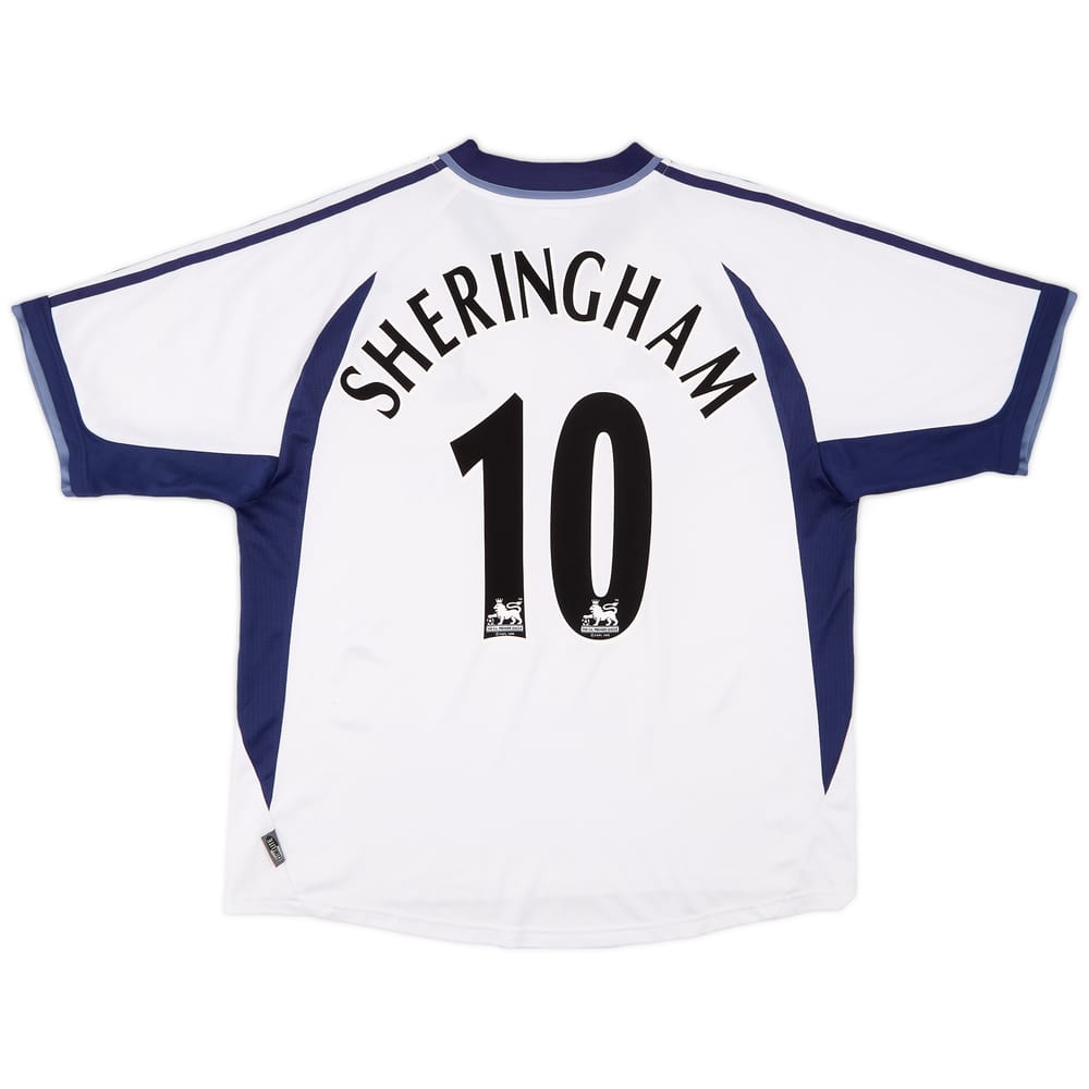 1999-01 Tottenham Home Shirt Sheringham #10 - 7/10 - (XL)