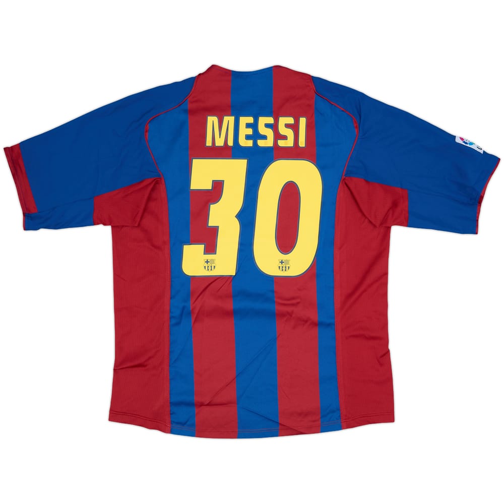 2004-05 Barcelona Away Shirt Messi #30 - 8/10 - (XL)