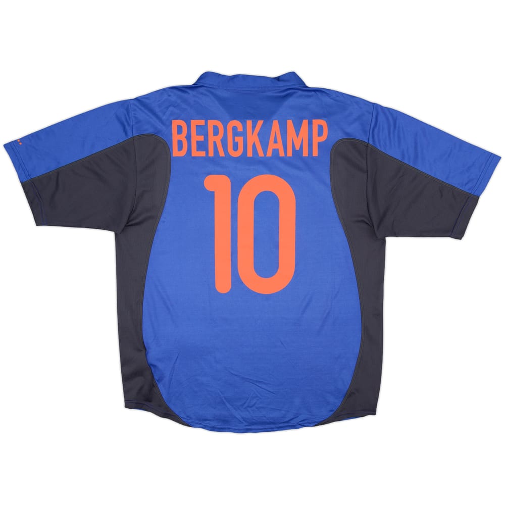 2000-02 Netherlands Away Shirt Bergkamp #10 - 8/10 - (L)